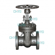 Cast steel gate valves