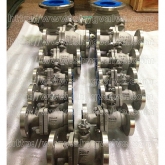 Nickel ball valve group