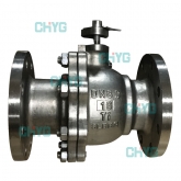 Titanium floating ball valve