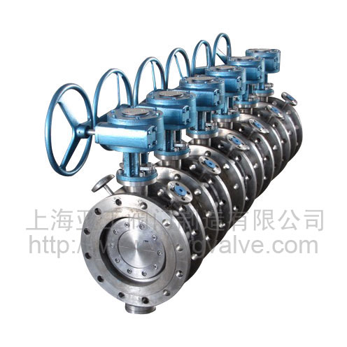 Titanium butterfly valve.