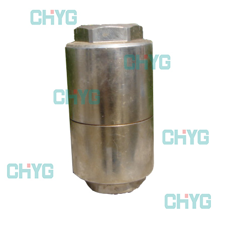 Vertical nickel check valve