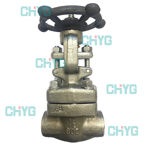 Butt welding titanium valve